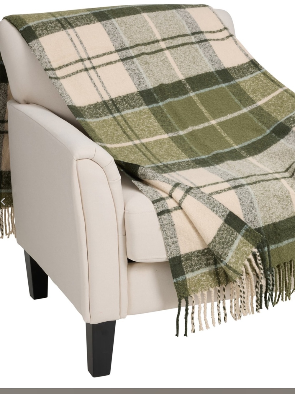 Brooks Brothers Benjamin Plaid Throw Blanket - 50x70"